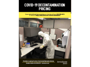 covid 19 decontamination pricing brochure